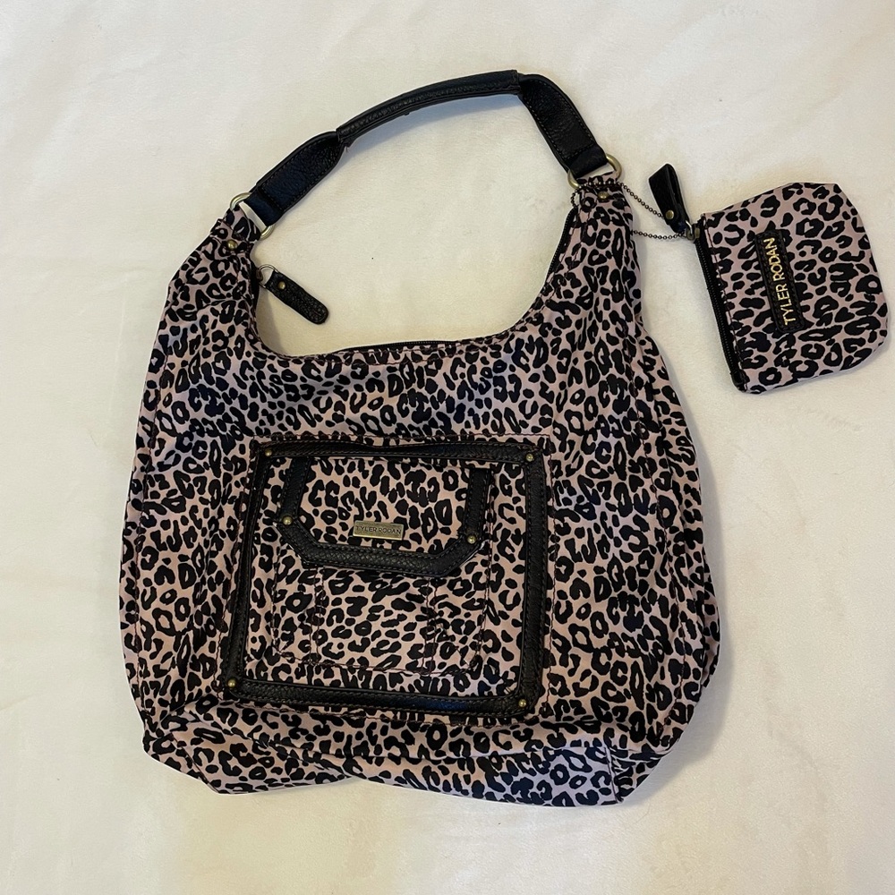 NWOT Tyler Rodan Leopard Print Purse